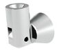Preview: Deko-Light Universal Halteclip Aufnahme (schwenkbar) Set 2 Stk, Metall, Silber 987080