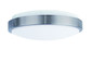 Preview: Dotlux 3671-499120 LED-Deckenleuchte LUNAsilver-exit Ø490mm 33W COLORselect IP44