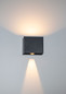 Preview: Dotlux 5037-130120 Wandleuchte BEAMO 10W 3000K anthrazit