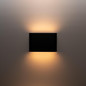 Preview: Dotlux 5299-030030 Wandleuchte FLASK 10W 3000K schwarz