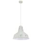 Preview: Eglo 49249 Somerton Hängeleuchte E27 Stahl weiss gekalkt