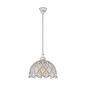 Preview: Eglo 49717 Talbot 2 Pendelleuchte E27 weiss antik