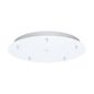 Preview: Eglo 62316 PASCOA PRO Hängeleuchte Deckenteil 5 Ø498mm Weiss