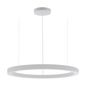 Preview: Eglo 64239 PASTRENGO 1 LED Pendelleuchte 2x75W Ø1100mm Silber Weiss Warmweiss Dimmbar