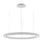 Preview: Eglo 64239 PASTRENGO 1 LED Pendelleuchte 2x75W Ø1100mm Silber Weiss Warmweiss Dimmbar