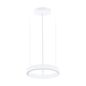 Preview: Eglo 64241 PASTRENGO 1 LED Pendelleuchte 2x30W Ø500mm Weiss Neutralweiss Dimmbar