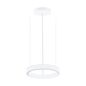 Preview: Eglo 64241 PASTRENGO 1 LED Pendelleuchte 2x30W Ø500mm Weiss Neutralweiss Dimmbar