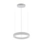 Preview: Eglo 64249 PASTRENGO 1 LED Pendelleuchte 2x30W Ø500mm Silber Weiss Neutralweiss Dimmbar