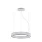 Preview: Eglo 64296 PASTRENGO 2 LED Pendelleuchte 45W Ø700mm Silber Weiss Warmweiss Dimmbar