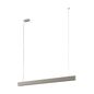 Preview: Eglo 66464 ALBAVILLA LED Pendelleuchte 1070x38mm Silber Warmweiss Dimmbar