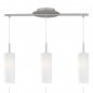 Preview: Eglo Pendelleuchte Troy3 3xE27 Stahl und Glas 85978