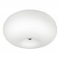Preview: Eglo Deckenleuchte Optica E27 Ø35cm Glas opal-matt