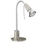 Preview: Eglo 86955 Fox 1 Tischleuchte E14 Stahl nickel-matt chrom