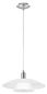 Preview: Eglo 87052 Brenda Hängeleuchte E27 Stahl nickel-matt weiss