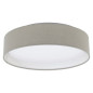Preview: Eglo LED Deckenleuchte Pasteri 12W Ø32cm taupe