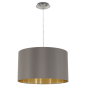 Preview: Eglo Pendelleuchte Maserlo Ø38cm E27 cappuccino-gold 31603