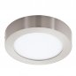 Preview: Eglo LED Aufbauleuchte Fueva1 10.9W rund nickel-matt