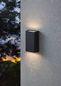 Preview: Eglo 900886 SPONGANO LED Außen-Wand-/Deckenleuchte 2x5W 20cm Schwarz Steuerbare Lichtfarbe IP65