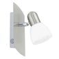 Preview: Eglo 90982 Enea Spot E14 Stahl nickel-matt weiss