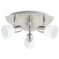 Preview: Eglo 90986 Enea Spot 3xE14 Stahl nickel-matt weiss
