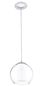 Preview: Eglo 92761 Bolsano Hängeleuchte E27 Stahl chrom weiss klar