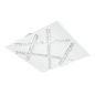 Preview: Eglo 93764 Sorrenta LED Wandleuchte / Deckenleuchte 9.7W Stahl weiss klar