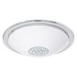 Preview: Eglo 93778 Giolina LED Deckenleuchte 12W Stahl chrom weiss klar