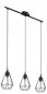 Preview: Eglo Hängeleuchte Tarbes 3xE27 schwarz