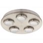 Preview: Eglo LED Deckenleuchte Lombes 5x4.2W nickel