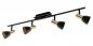 Preview: Eglo LED Deckenspot Barnham GU10 4x3.3W schwarz und Kupfer