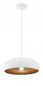 Preview: Eglo Hängeleuchte Mogano E27 weiss und Kupfer