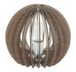 Preview: Eglo 94956 Cossano Tischleuchte E27 Holz Braun