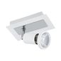 Preview: Eglo 94958 Sarria LED Spot 1x5W Stahl Weiss Chrom