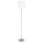 Preview: Eglo Stehleuchte Pasteri E27 H:157cm weiss mit Schalter