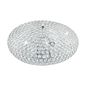 Preview: Eglo 95285 Clemente Kristall-Deckenlampe 3xE27 Ø45cm Chrom