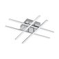 Preview: Eglo 95568 Lasana 1 LED Deckenleuchte 24W Stahl Chrom