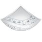 Preview: Eglo 95578 Nerini LED Wandleuchte 16W 34x34cm Kristall-Glas