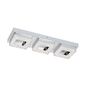 Preview: Eglo 95656 Fradelo LED Deckenleuchte eckig 3x4W Stahl Chrom