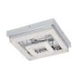 Preview: Eglo 95659 Fradelo LED Deckenleuchte Pyramide 2fach 12W Stahl Chrom