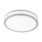 Preview: Eglo 95682 Palermo 2 LED Deckenleuchte 18W Ø28 Stahl warmweiss