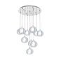 Preview: Eglo 95914 Conessa LED Pendelleuchte 10x4W Stahl Chrom