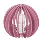 Preview: Eglo 95954 Fabella Tischleuchte E27 Holz Rosa-Pink