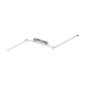 Preview: Eglo 96108 Lasana 2 LED Deckenleuchte 3x7,8W Stahl Alu Chrom