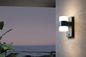 Preview: Eglo 96276 ATOLLARI LED Außen-Wand-/Deckenleuchte 2x4,9W Sensor Anthrazit Weiss Warmweiss IP44