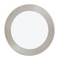 Preview: Eglo 96407 Fueva 1 LED Einbauleuchte 10,95W nickel weiss