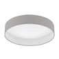 Preview: Eglo 96539 Palomaro 1 LED Deckenleuchte 18W weiss taupe