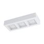 Preview: Eglo 96793 Ferreros LED Wand-/Deckenleuchte 3x6,3W weiss