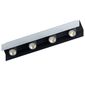Preview: EGLO 97397 VISERBA LED Deckenleuchte Aluminium schwarz GU10 4x5W