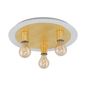 Preview: EGLO 97492 PASSANO LED Deckenleuchte gold E27 3x4W
