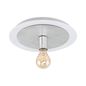 Preview: EGLO 97494 PASSANO LED Deckenleuchte silber E27 4W